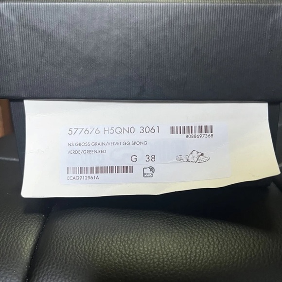 Brand New! Limited Edition Gucci Women’s Slides Size 38 - Picture 7 of 7
